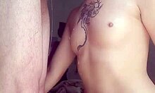 can this deep throat slut swallow my whole cock without gagging??