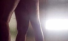 Force my stepdaughter to shower but she grabs my cock for rough fuck