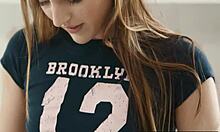 Petite Stepdaughter Julia James Leaks For Ryan Driller's Big Cock!