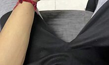 Does cheating stepmom really help with my throbbing cock?