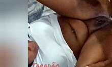 Blonde bbw latina hairy pussy takes ripped clothes cum on ass dripping