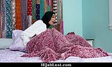 Hijab schoolgirl crushes hard on american best friend craving deep cock