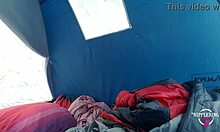 damn nippleringlover vibes pierced pussy hard in beach tent with huge nipples!!