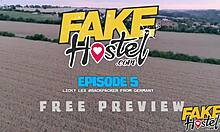 Holy fuck, freckled blonde teen's big tits and ass rimmed then railed rough!