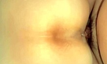 amateur asian milf's shaved pink pussy 248 days post virginity loss wet close-up licking action