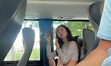 i pull OUT my dick on a crowded BUS and a stranger jerks me OFF till i CUM hard