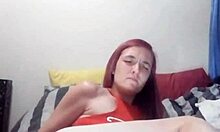 late at night horny milf slut ami stuffs her wet pussy deep with toys