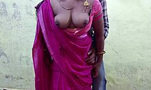 Bhabhi In Pink Saree Gets Pussy Ripped By Horny Devar On Ranch