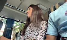 i pull OUT my dick on a crowded BUS and a stranger jerks me OFF till i CUM hard