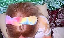 estudiante primeriza chupa verga de profe como paleta y le da panochita tierna despues de clases