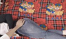 Indian beauty moans from pussy licking to closeup anal creampie