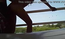 mi vagina aprieta tu verga al aire libre!