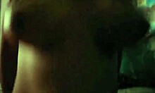 Big natural tits mom rides cowgirl quietly