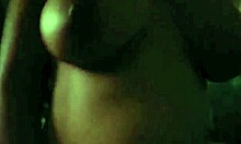 Big natural tits mom rides cowgirl quietly