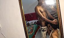 lonely desi maid's tight pussy stretched by young stud's rough pounding in empty house