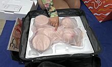 unboxing tantaly britney 2.0 sex doll - watch her fat ass bounce in real cowgirl rides