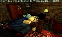 My roblox friend lost the room key now im taking his big black cock deep