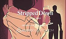 Girlfriend acts bratty so boyfriend slaps her hard and penetrates deep in the garage for asmr orgasm