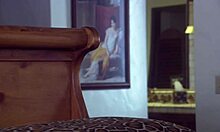 hey she's stroking her shaved pussy waiting for your thick cock guide 😏🍆