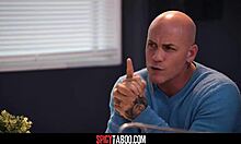 bratty teen meets stepdad in classroom for some unexpected after-school activity