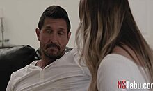 Stepdaughter Understands Daddy Better Than Wife - Naomi Swann Taboo Slut Pussy Ride!