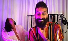 Hot Girl Teases in Fishnets Then Cipriani Drives Her Wild Masturbation!