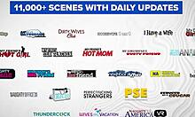 Renee Rose's shaved feet wrapped around friend's throbbing cock deepthroat