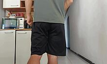 Ever risk fucking your hubby's friend while he's showering so close?