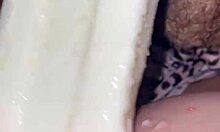 saudi arab teen masturbates with pizza chocolate fruits in la asmr kink😍🍕🍫