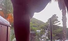 monika fox fingers shaved pussy and squirts hard 💦😍