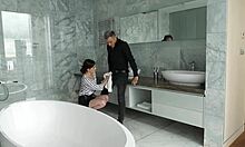 Rough anal deepthroat before work with my tight teen secretary?