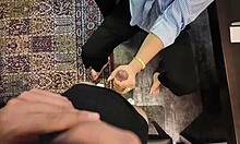 Fucking Curvy Stepmom's Big Blonde Ass Alone at Home