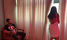 my husbands friend fucked me hard before the cuck arrived