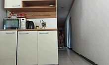 Ever risk fucking your hubby's friend while he's showering so close?