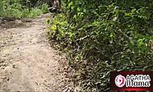 Agatha mama what started as a walk turned into wild outdoor libertine scene didn't it?