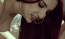 Hey, watch this lesbian babe tease her hairy gf's pussy with licks?