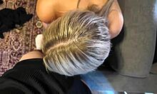 Fucking Curvy Stepmom's Big Blonde Ass Alone at Home