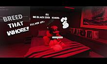 Rough big cock pounds cucks snowbunny gf gaping ass anal style