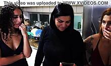 Four horny sluts go wild in explosive swinger suruba orgy bent over doggystyle