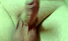 Nylonjunge's Hard Cock in Mesmerizing Slow Motion