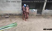 i bend over kitchen counter for two long dicks pounding my ebony curves