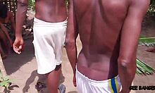 i bend over kitchen counter for two long dicks pounding my ebony curves