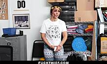 Teen Punished Back Office Property Damage Fuck