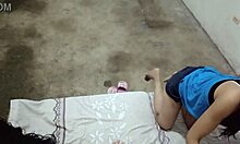 peruvian teen shaves pussy then deepthroats before big ass doggystyle pounding!