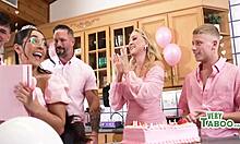 Stepfamily 18th Birthday Gangbang Tradition Unleashed