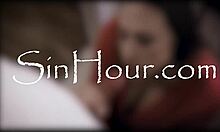 Step cousins River Lynn and Axel Haze bond intimately in taboo family encounter