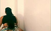 big ass mature sneaks away from husband for wild pov doggystyle creampie pounding