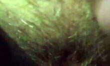 WATCH this hairy PUSSY drip sensually on the toilet seat!