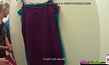 mallcuties blonde cheats fingering pussy publicly on boyfriend behind