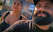 licking her sweaty armpits and salty beach pussy turns me on so much